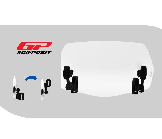 Gp Motosiklet Deflektörü Universal