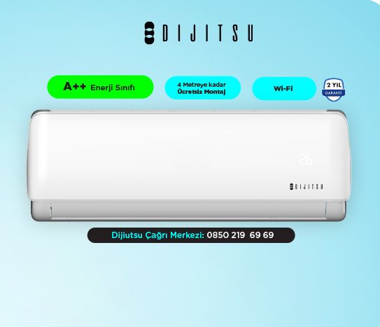 Dijitsu 18000 BTU Inverter Klima