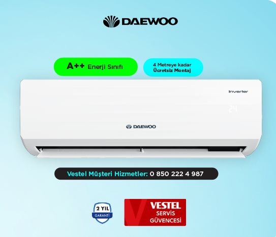12000 BTU Klima