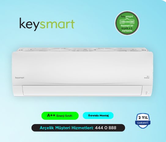 Keysmart 12000 BTU İnverter Klima