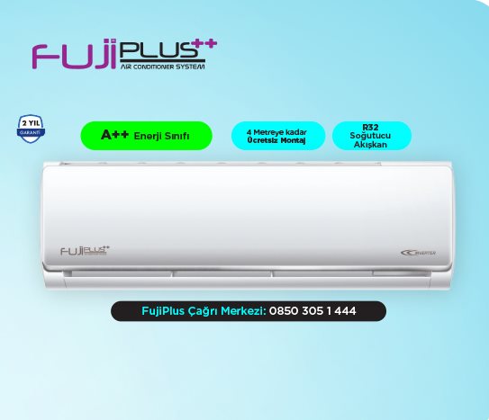 FujiPlus 12000 BTU Inverter Klima