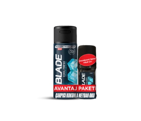 Blade Deodorant + Roll-On Set