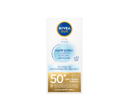 Nivea Hafif Dokulu Güneş Koruyucu Yüz Kremi