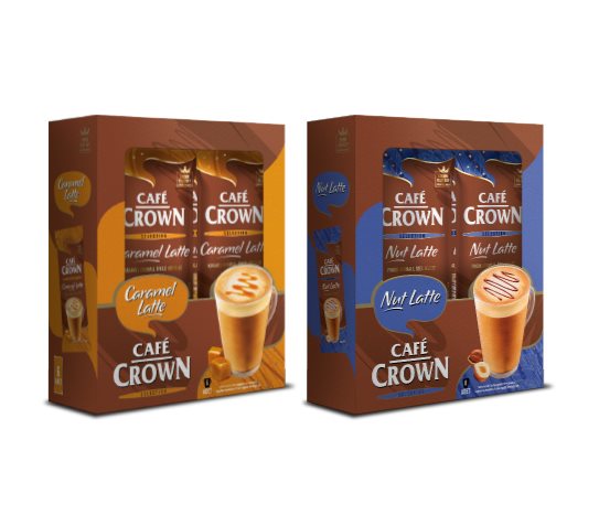 Cafe Crown Karışım Kahve Latte Çeşitleri