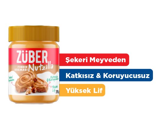 Züber Nutzilla Fındık Kreması