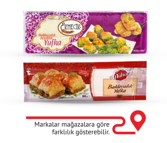 Ekmecik-Mühür Baklavalık ve Böreklik Yufka