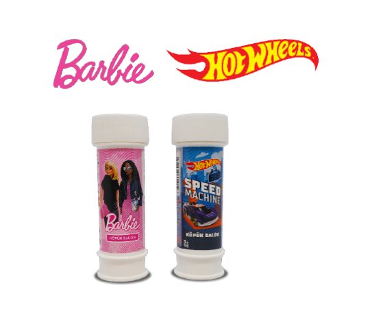 BARBIE-HOT WHEELS Lisanslı Tekli Köpük Balon