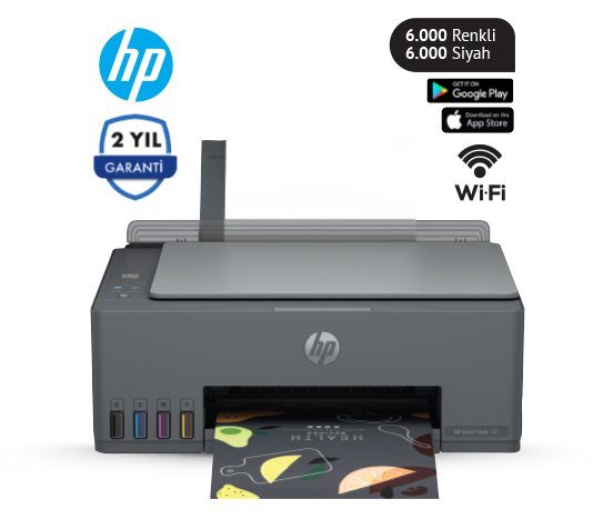 HP Hp Smart Tank 581 Tanklı Yazıcı