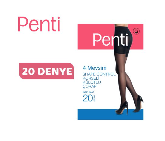 Penti Korseli Külotlu Çorap