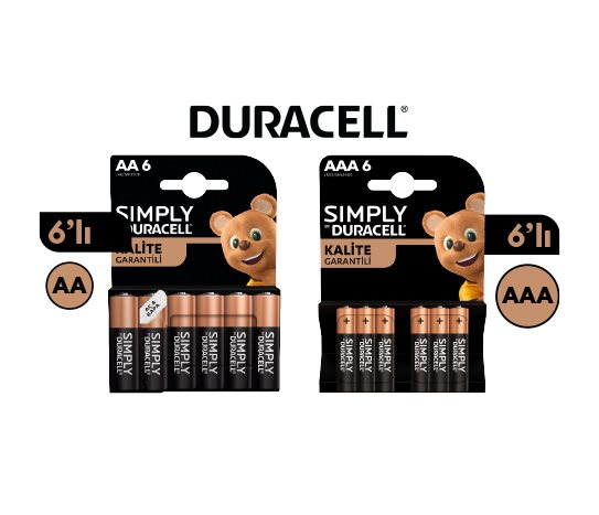 DURACELL Pil Çeşitleri