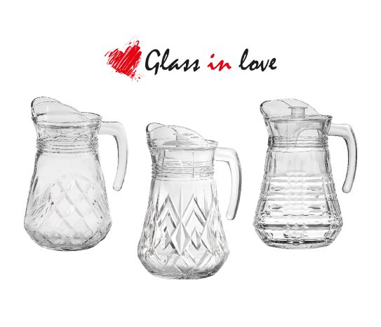 Glass in Love Cam Sürahi Çeşitleri