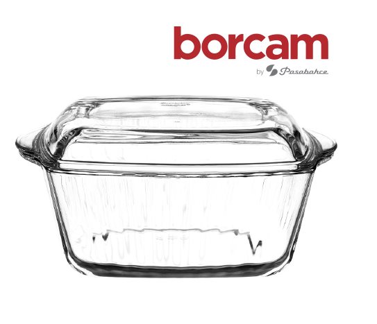 Borcam By Paşabahçe Cam Kapaklı Borcam