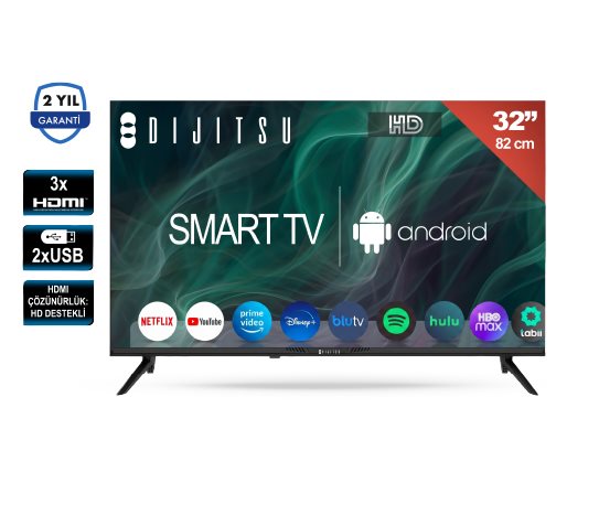 Dijitsu 32 İnç HD Android TV DS25000