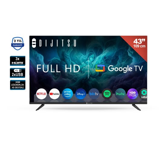 Dijitsu 43 İnç Full HD Google TV DG27/29000