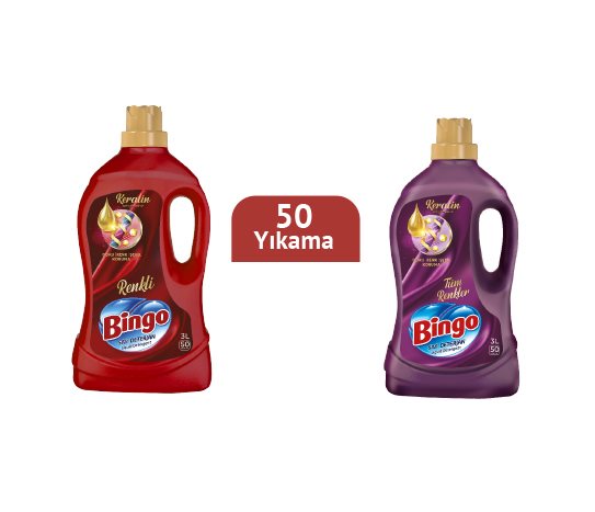 Bingo Sıvı Çamaşır Deterjanı