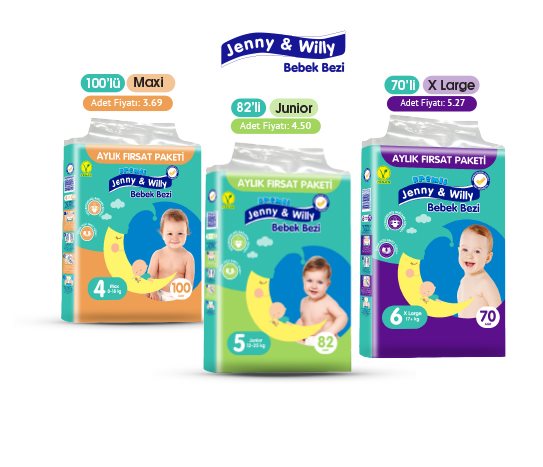 Bebek Bezi Aylık Paket