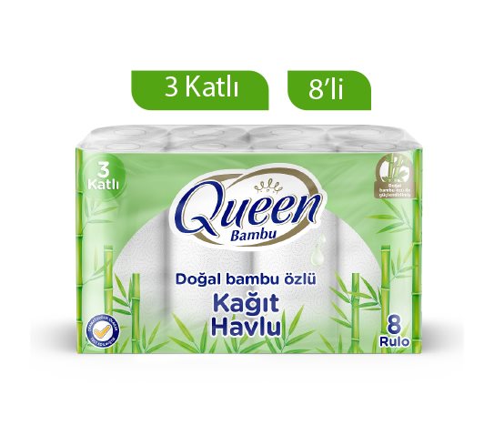 Queen Bambu Kağıt Havlu