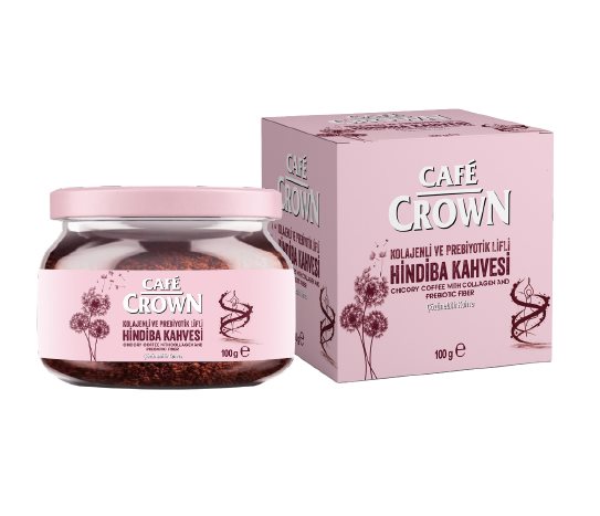 Cafe Crown Kolajenli Prebiyotikli Hindiba Kahvesi