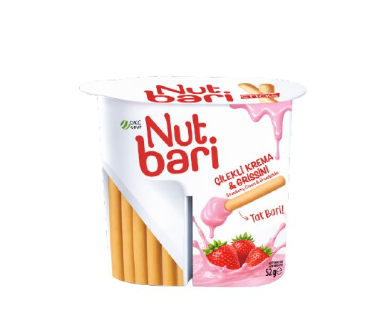 Nutbari Çilekli Krema &amp; Grissini