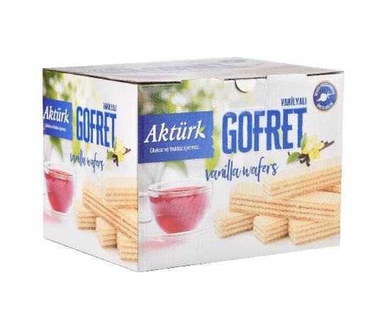 Aktürk Vanilya Aromalı Gofret