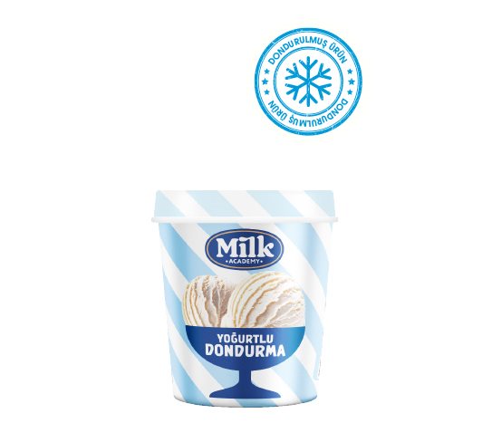 Milk Academy Sade Yoğurtlu Dondurma