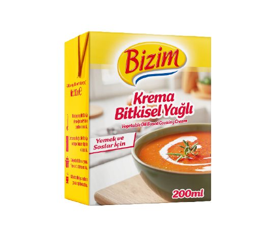 Bizim %20 Yağlı Bitkisel Kremsos