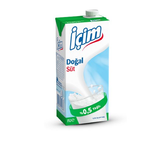 İÇİM %0,5 YAĞLI SÜT
