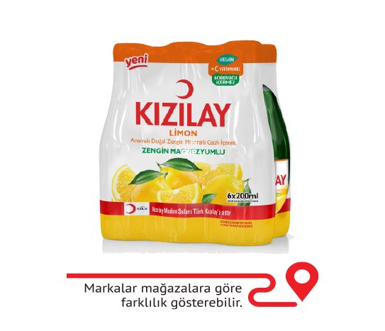 Kızılay C Limon Aromalı C Vitaminli Maden Suyu