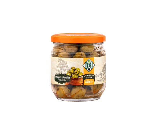 İnci Baharatlı Çekirdeksiz Yeşil Zeytin