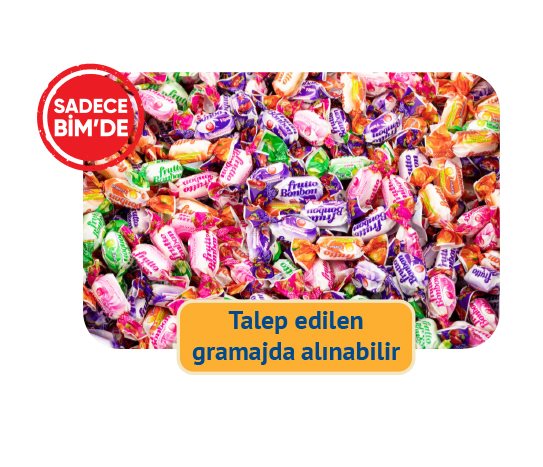 Frutto Bonbon Dolgulu Yumuşak Şeker