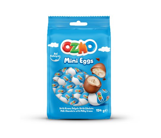 Ozmo Mini Egg Krema Dolgulu Sütlü Çikolata