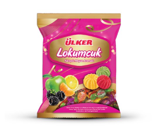 Ülker Lokumcuk Karışık Meyve Aromalı Yumuşak Şekerleme
