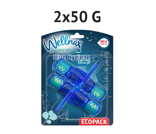 Wellnax Wc Blok Mavi Su