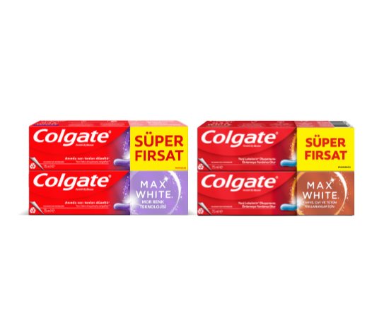 COLGATE DİŞ MACUNU MAX WHITE