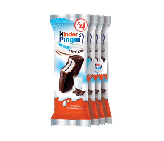 Kinder Pingui Sütlü Çikolata Kaplı Kek