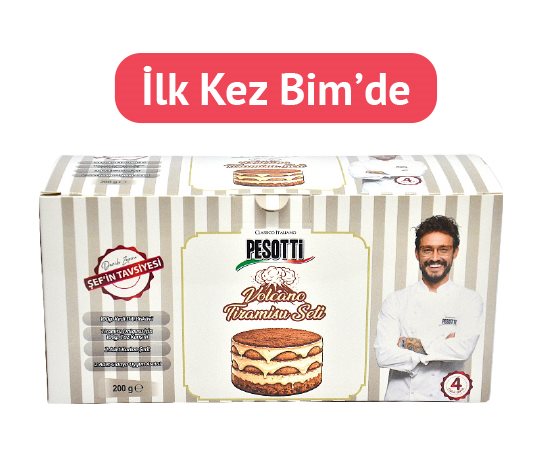 Pesotti Volcano Tiramisu Seti