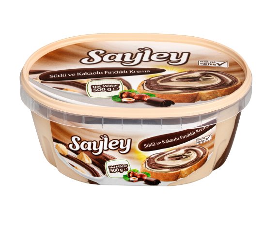 Sayley Duo Sütlü &amp;Kakaolu Fındık Kreması