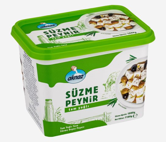 Aknaz Tam Yağlı Süzme Peynir