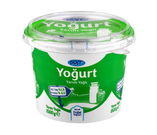 Dost Yarım Yağlı Yoğurt