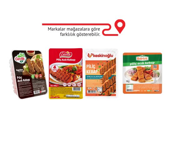 Piliç Acılı Kebap