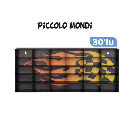 Piccolo Mondi Ahşap Araba Rafı