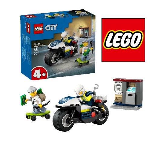Lego 60455 Lego City Polis Motosikleti Takibi