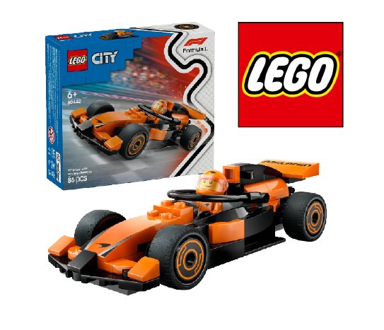 Lego 60442 LEGO City McLaren Yarış Arabalı F1 Sürücüsü