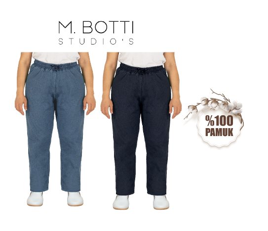 M.Botti Studio's Büyük Beden Kot Pantolon Kadın