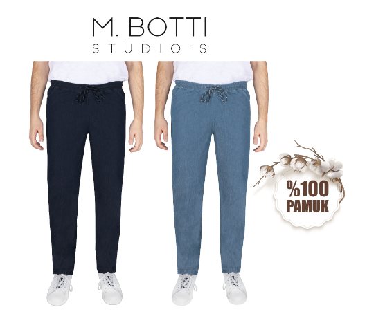 M.Botti Studio's Kot Pantolon Erkek