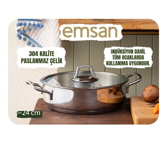 Emsan Çelik Karnıyarık Tencere