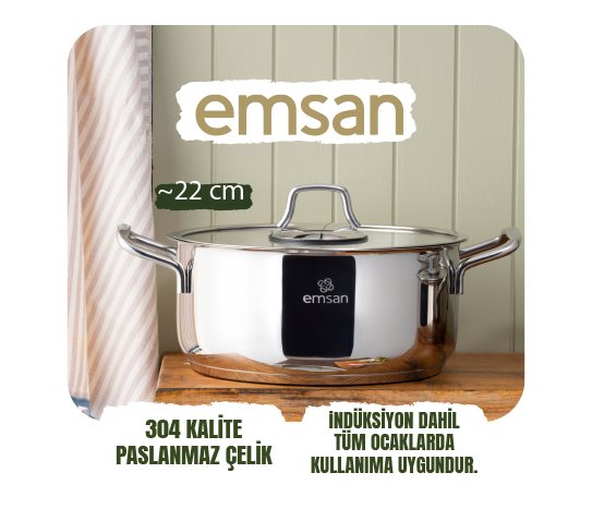 Emsan Çelik Derin Tencere