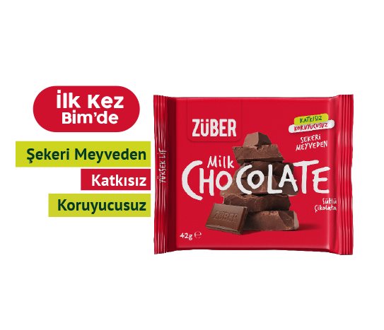 Züber Sütlü Çikolata