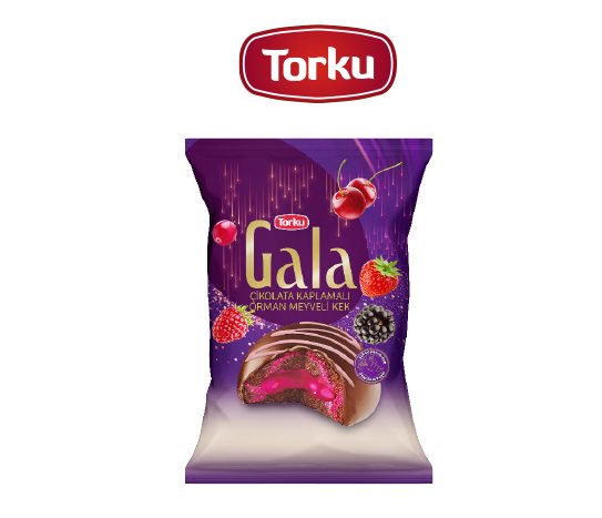 Torku Gala Çikolata Kaplamalı Orman Meyveli Kek