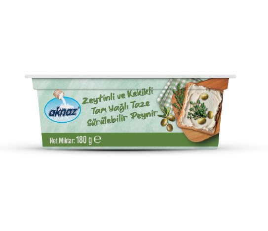 Aknaz Kekikli ve Zeytinli Tam Yağlı Taze Peynir
